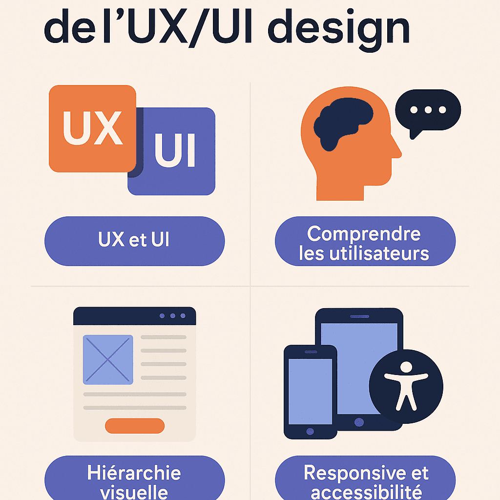 Les principes de base de l'UX/UI design